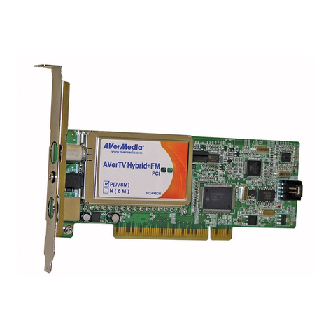Avermedia AVerTV Hybrid +FM PCI User manual