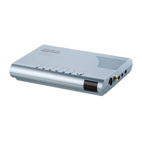 Avermedia AVerTV BoxW7 Super M079 User manual