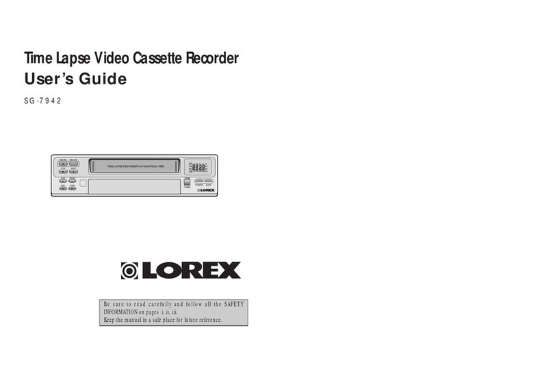 Lorex SG-7942 User manual