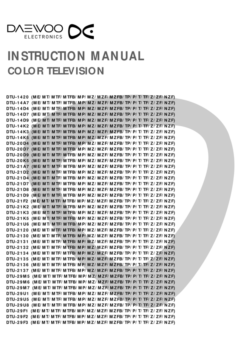 Daewoo DTU-1420 User manual