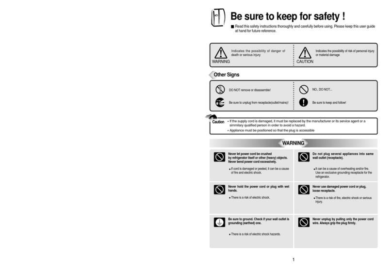 Daewoo FRS-263 Series user guide