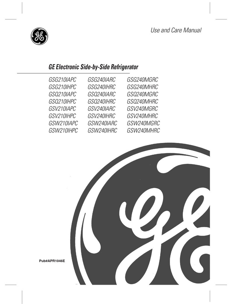 GE GSG210IAPC User manual GE GSG210IAPC User manual