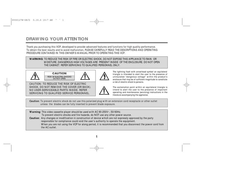 Keywood RD127MS owner's manual