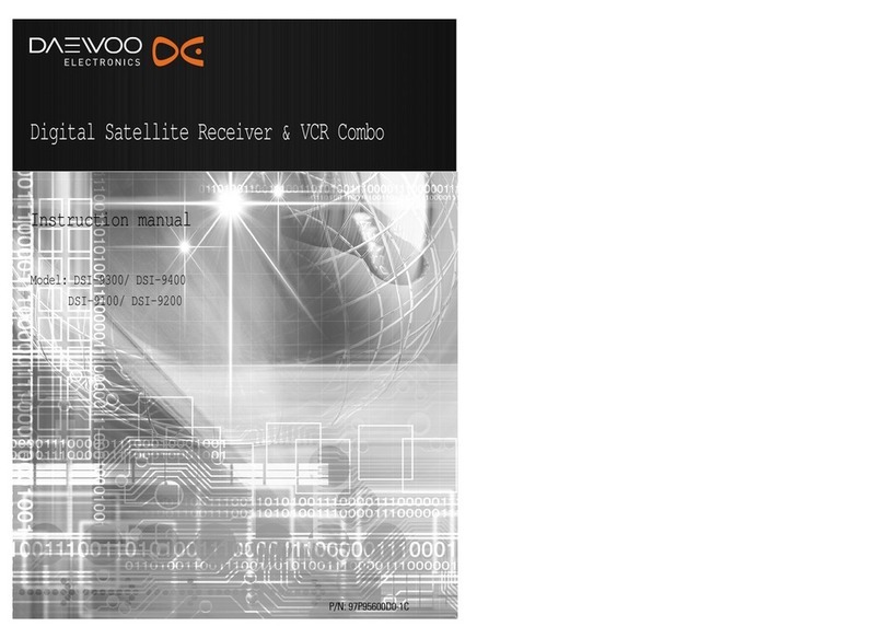 Daewoo DSI-9300 User manual