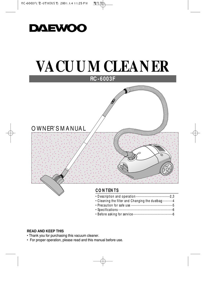 Daewoo RC-6003F User manual Daewoo RC-6003F User manual