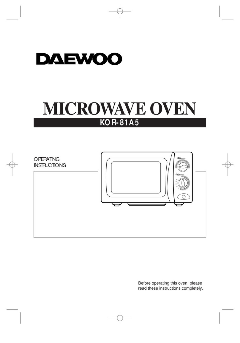 Daewoo KOR-81A5 User manual