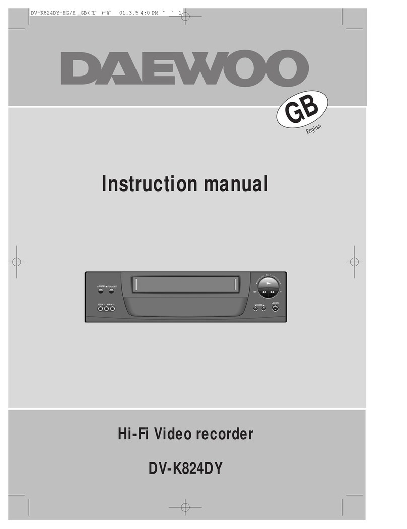Daewoo DV-K824DY instruction manual