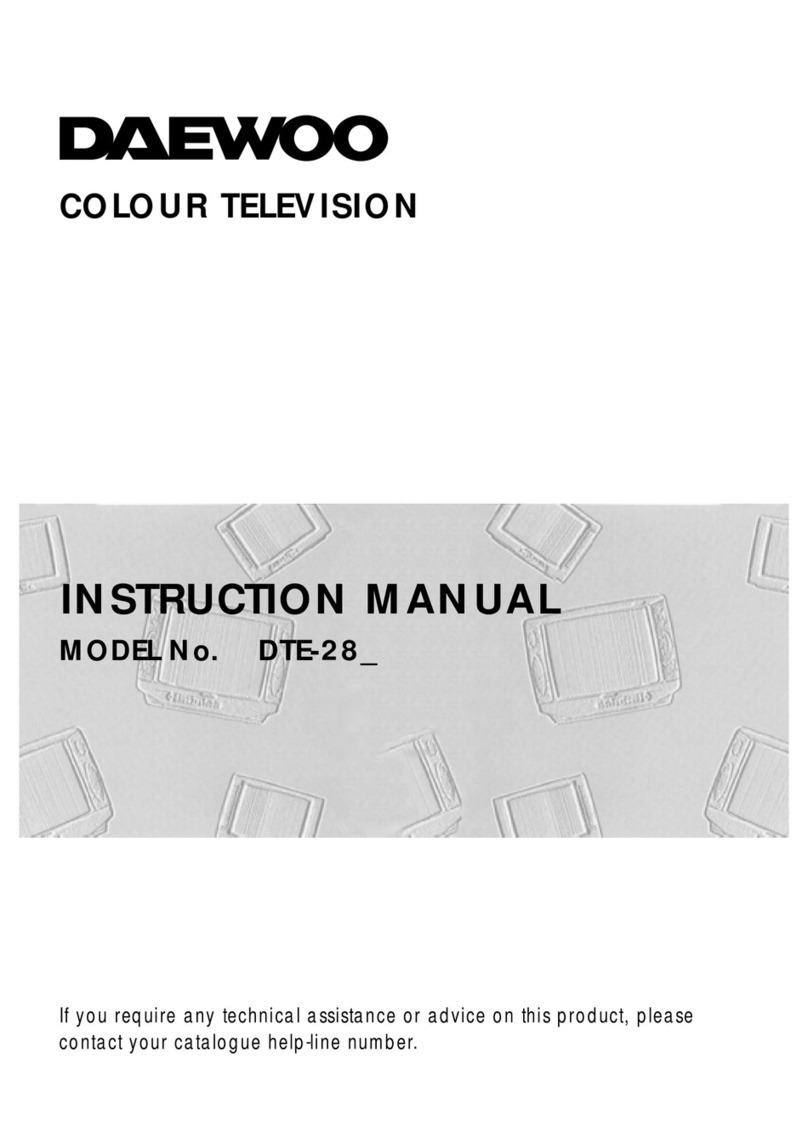 Daewoo DTE-28 Series User manual