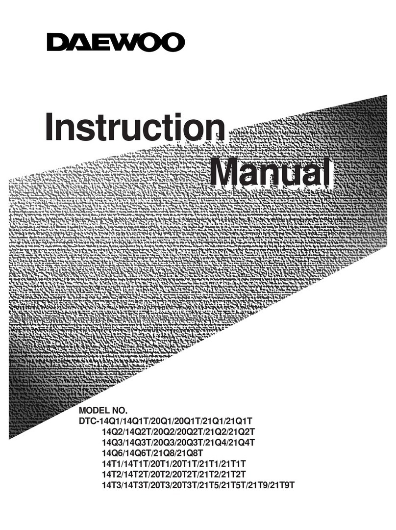 Daewoo DTC Series instruction manual