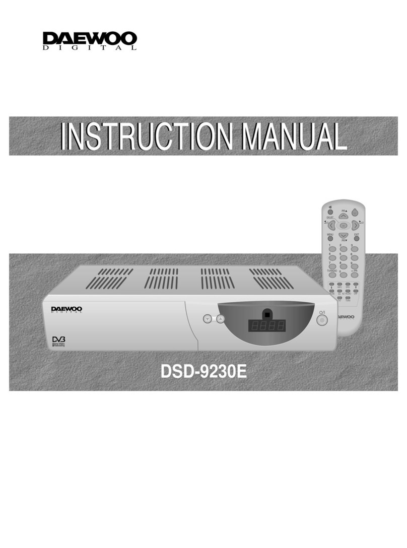Daewoo DSD-9230E User manual