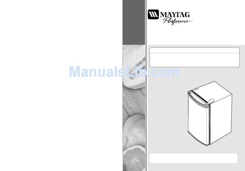 Maytag Performa PCF1700ACW User manual Maytag Performa PCF1700ACW User manual