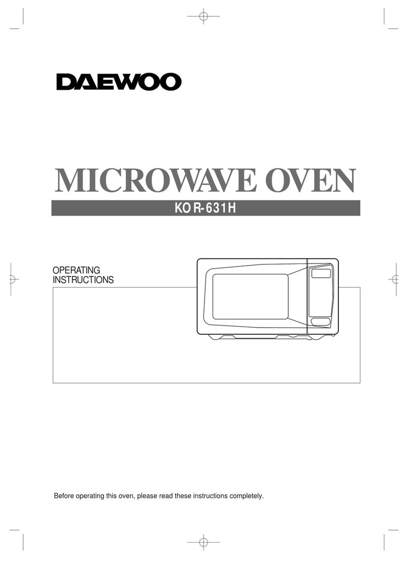 Daewoo KOR-631H User manual