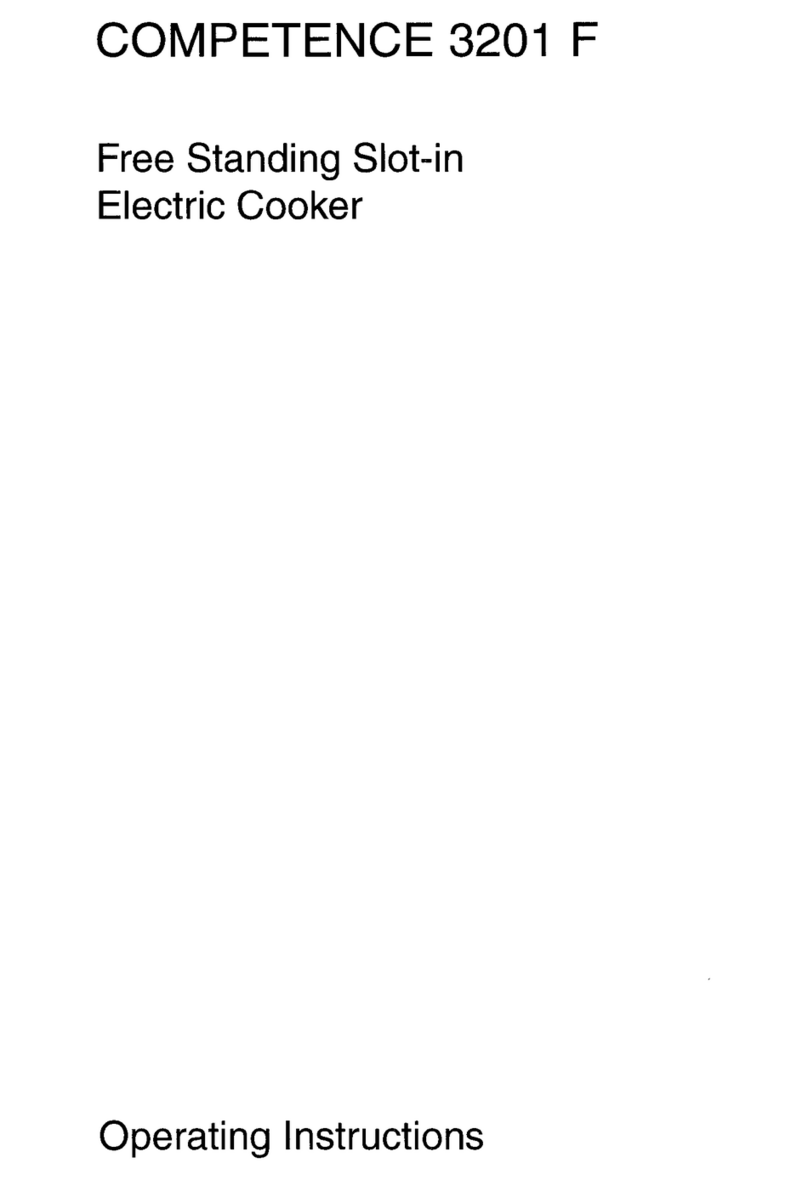 AEG COMPETENCE 3201 F User manual