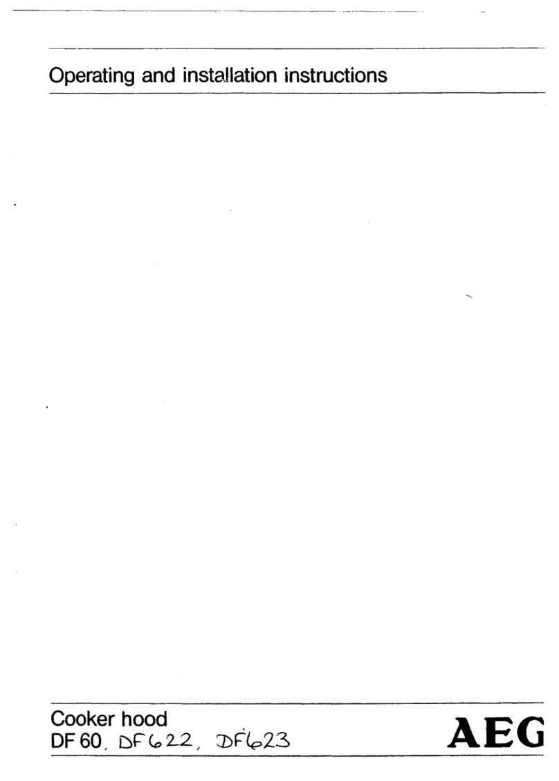 AEG DF 60 User manual