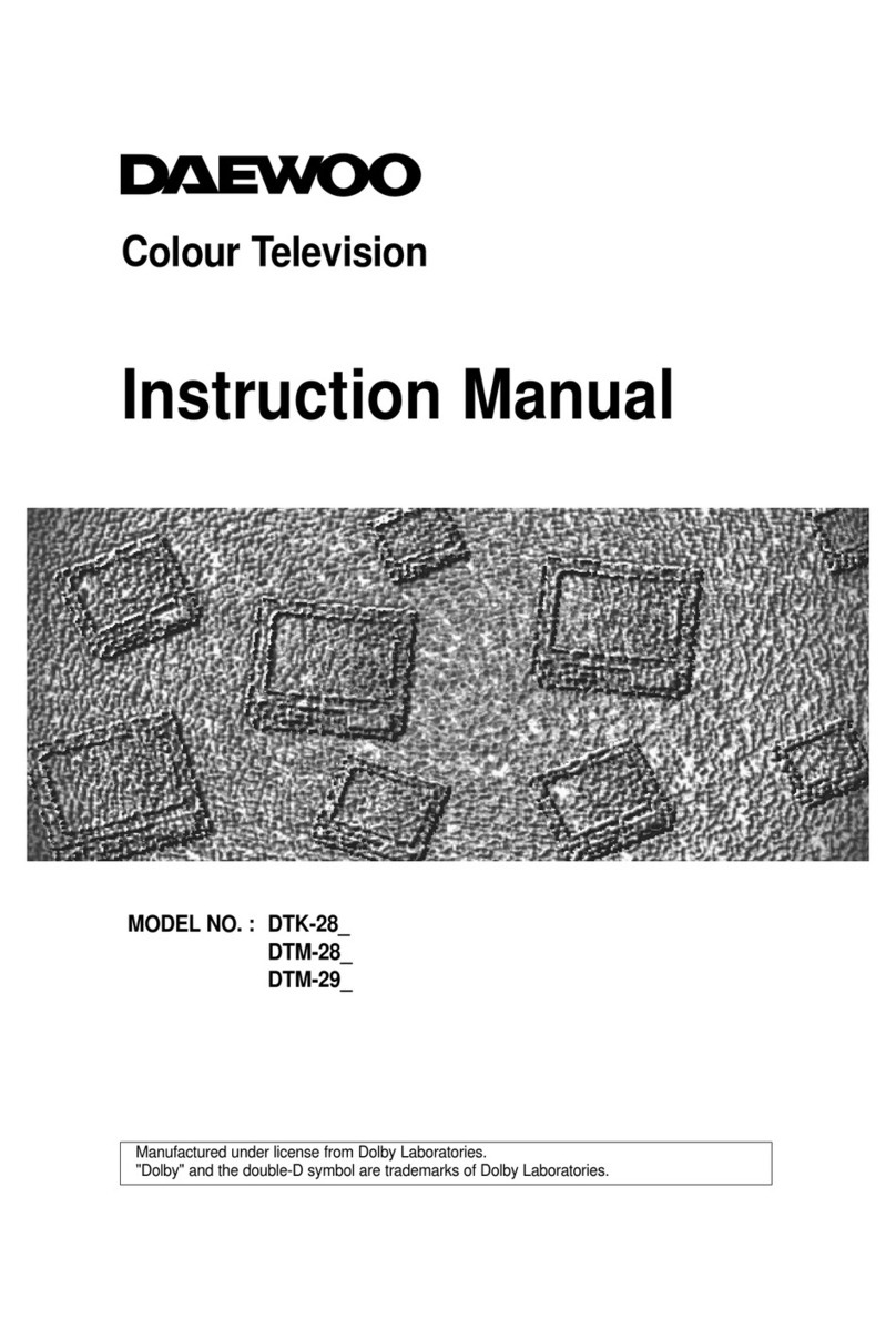 Daewoo DTM-28 Series User manual