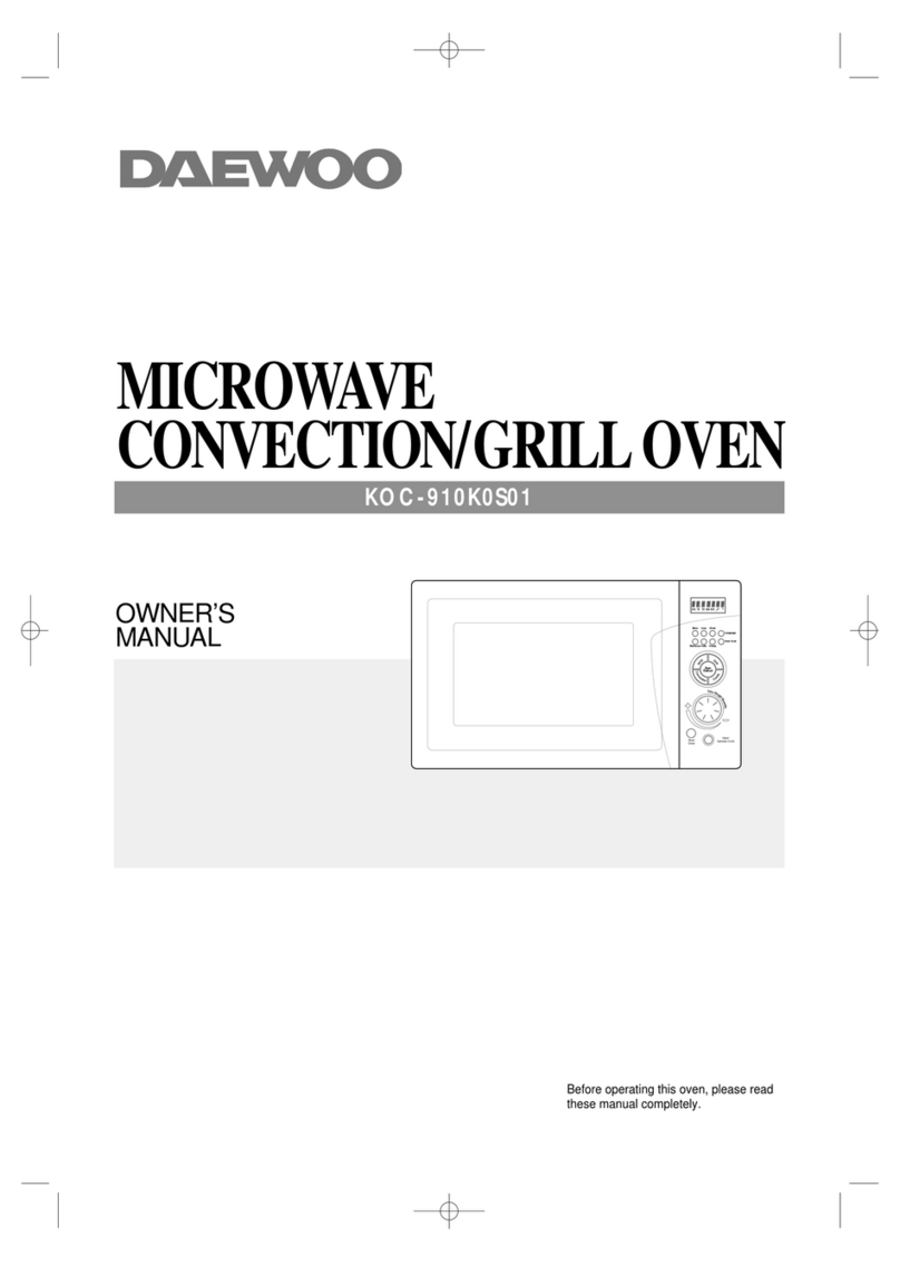 Daewoo KOC-910K0S01 User manual