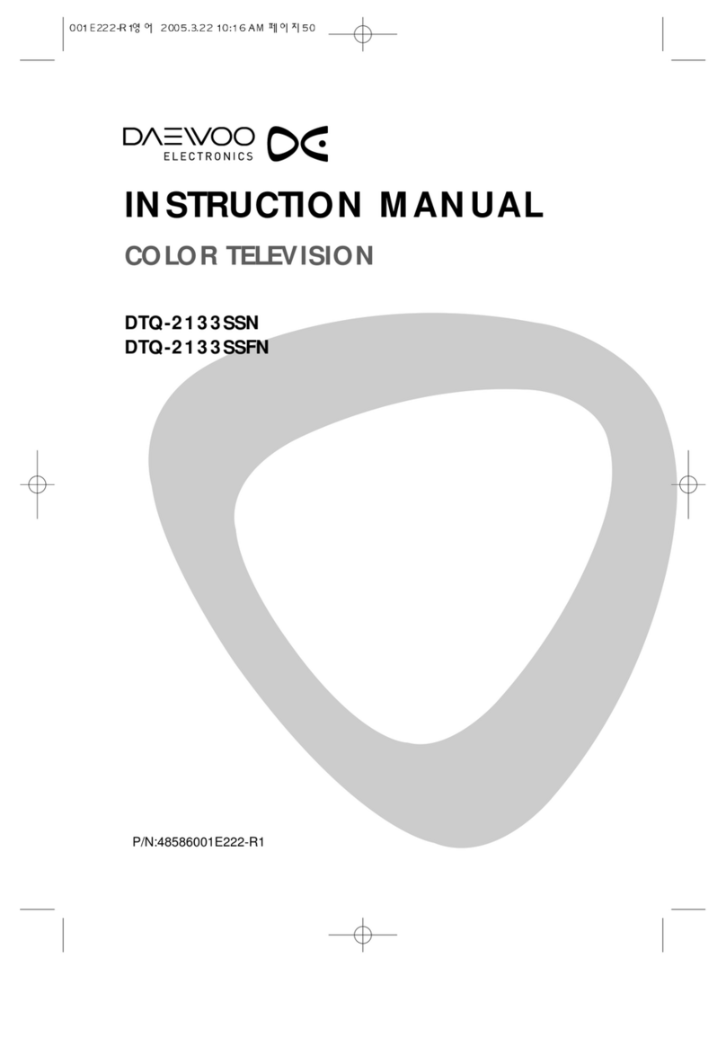 Daewoo DTQ-2133SSFN User manual