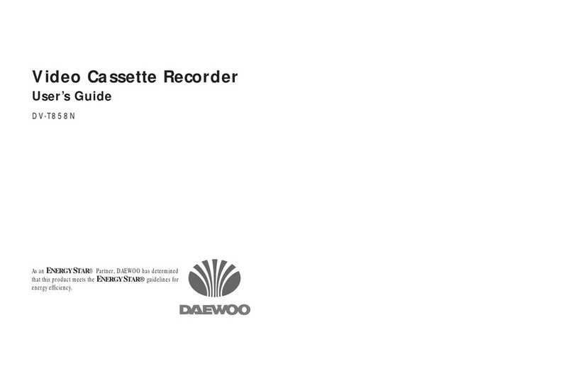 Daewoo DV-T858N User manual