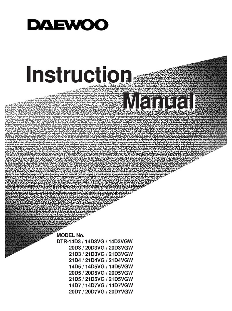 Daewoo DTR Series User manual