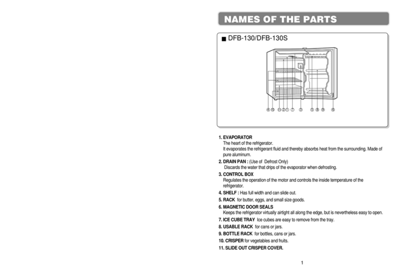 Daewoo DFB-130 instruction manual