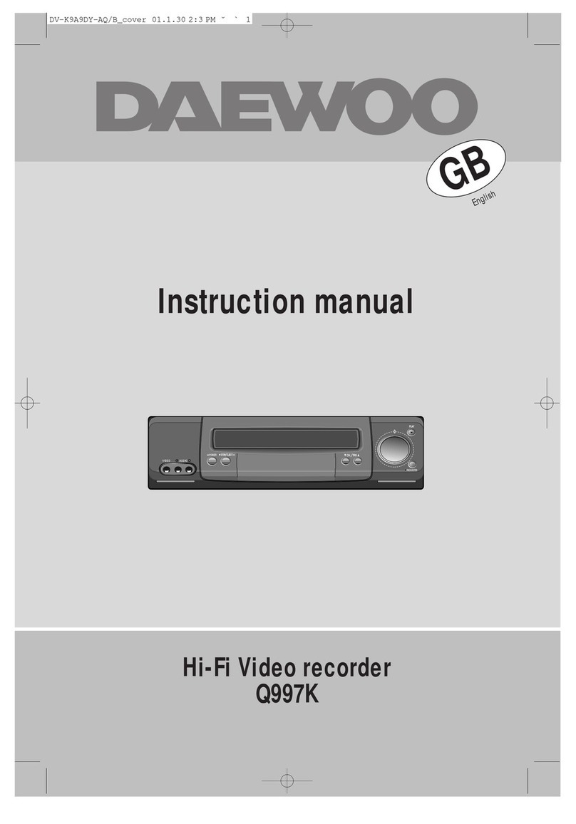 Daewoo Q997K User manual