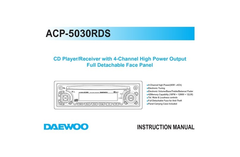 Daewoo ACP-5030RDS User manual Daewoo ACP-5030RDS User manual