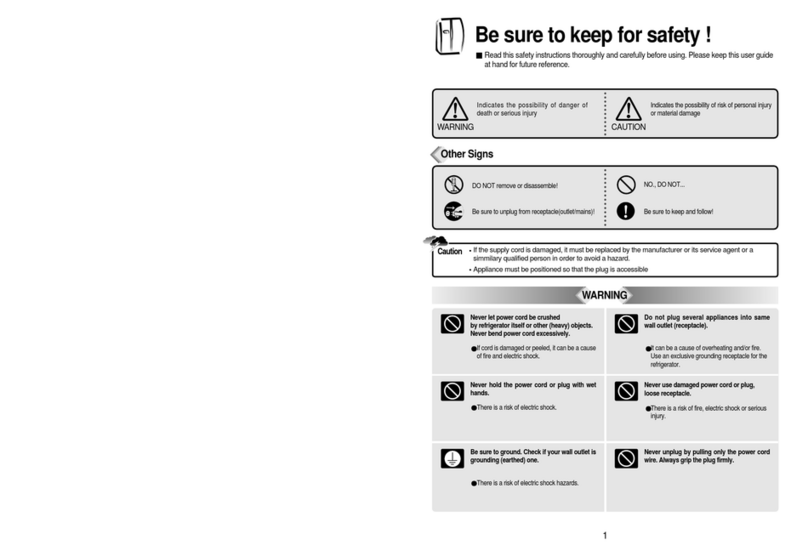 Daewoo FRS-20DB Series User manual