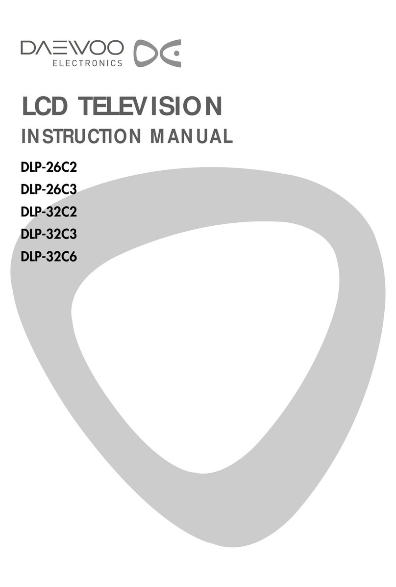 Daewoo DLP-26C2 User manual