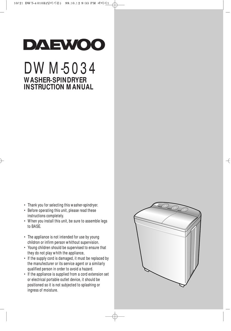 Daewoo DWM-5034 User manual