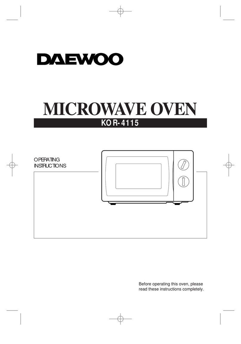 Daewoo KOR-4115 User manual