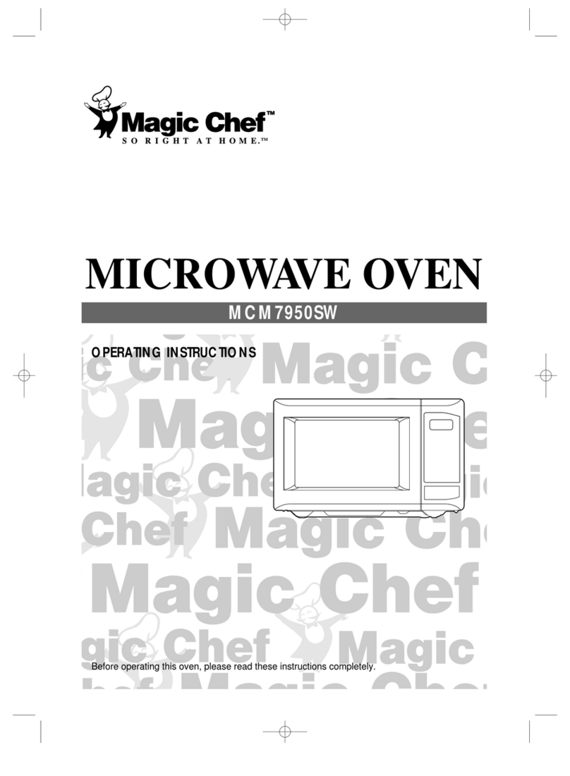 Magic Chef MCM7950SW User manual