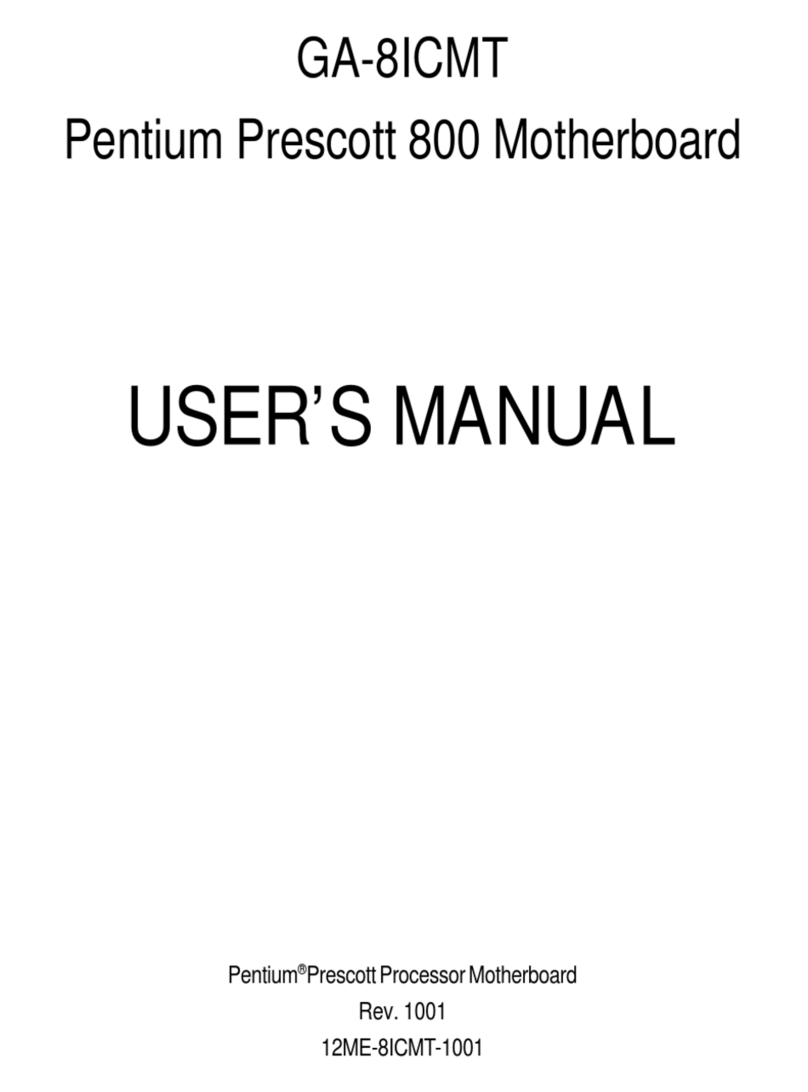 Gigabyte GA-8ICMT User manual