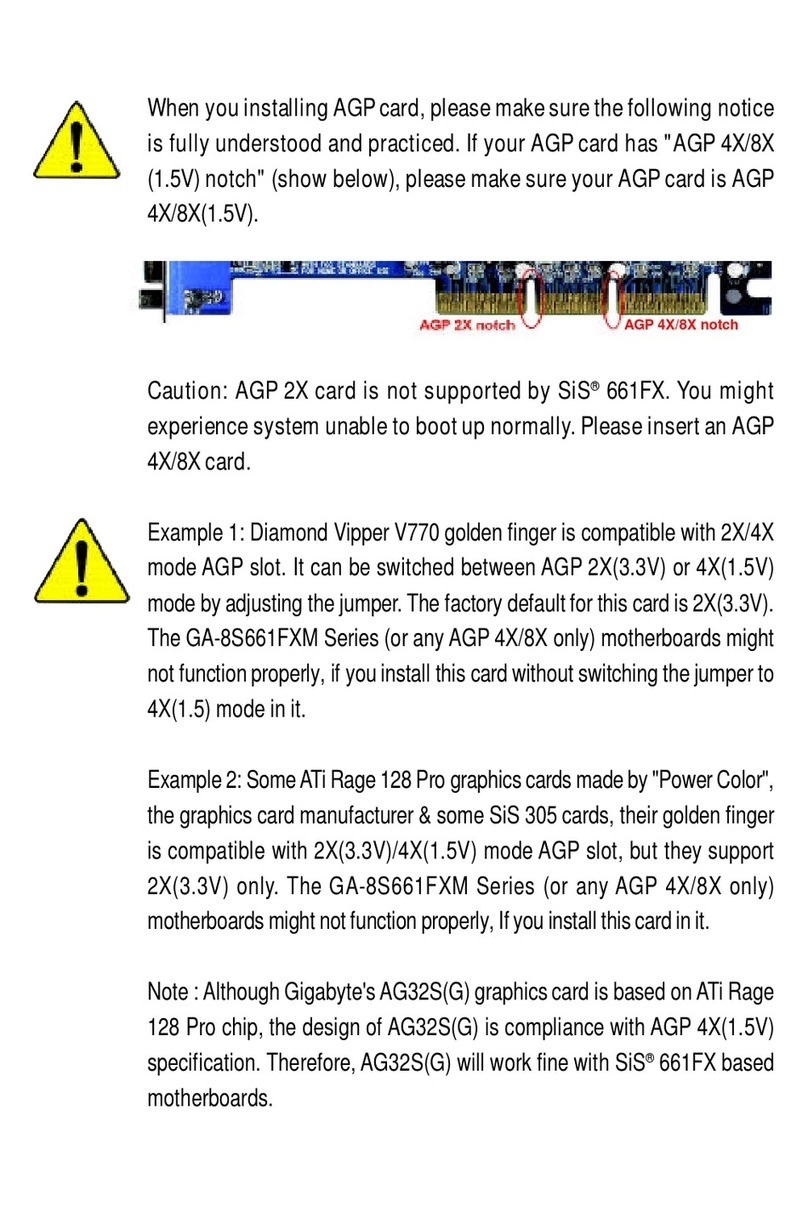 Gigabyte GA-8S661FXM user manual