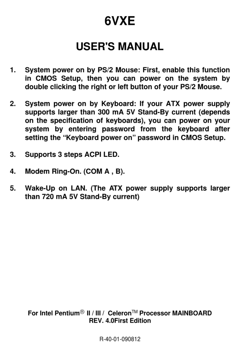 Gigabyte GA-6VXE user manual