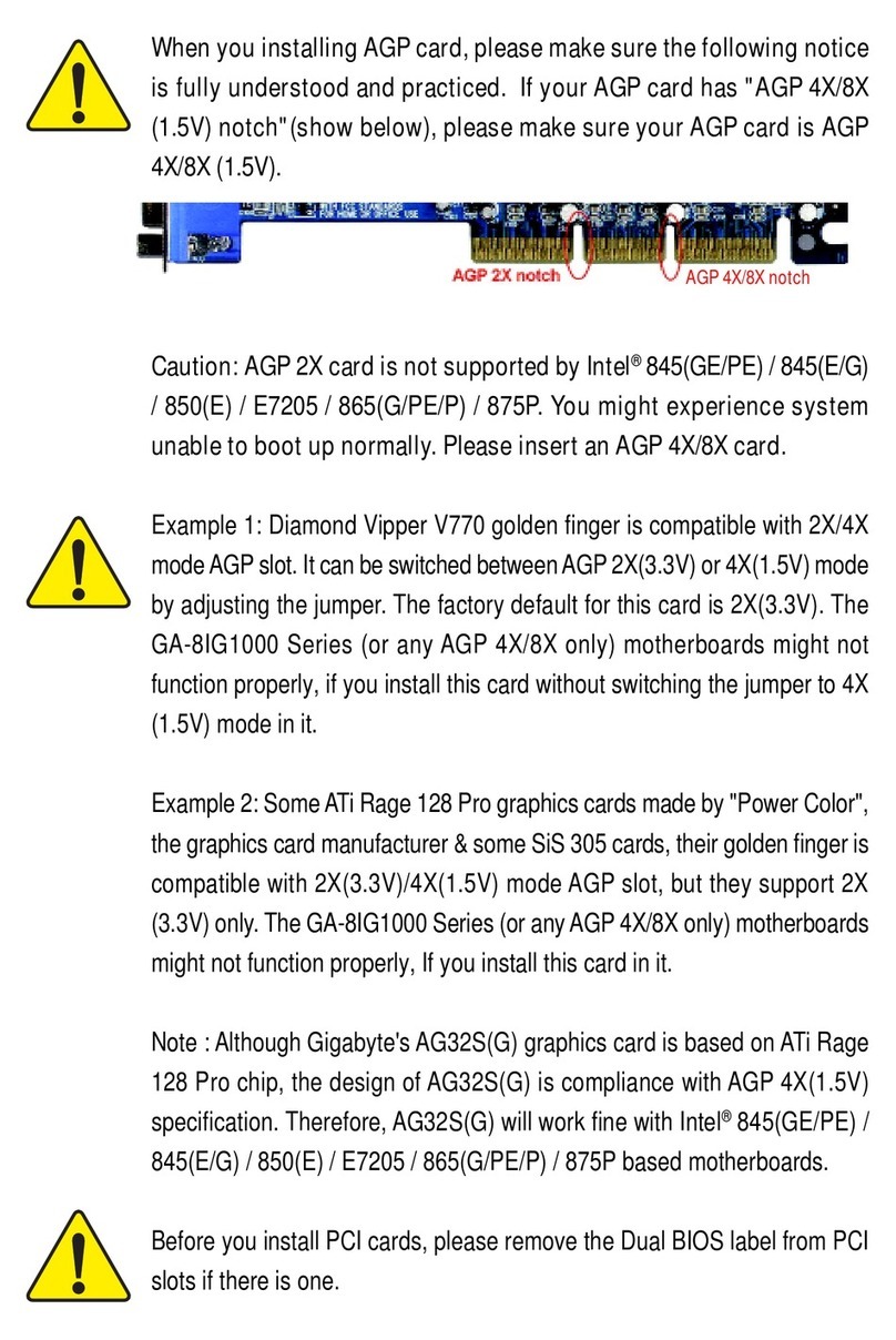 Gigabyte GA-8IG1000 Pro-G user manual