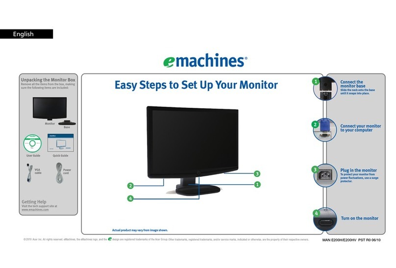 eMachines E200HV User manual