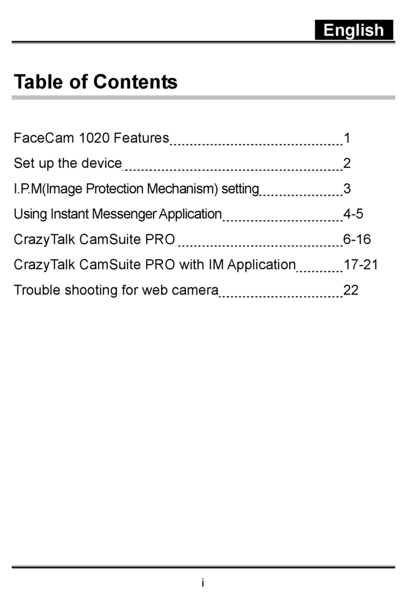 Genius FaceCam 1020 User manual
