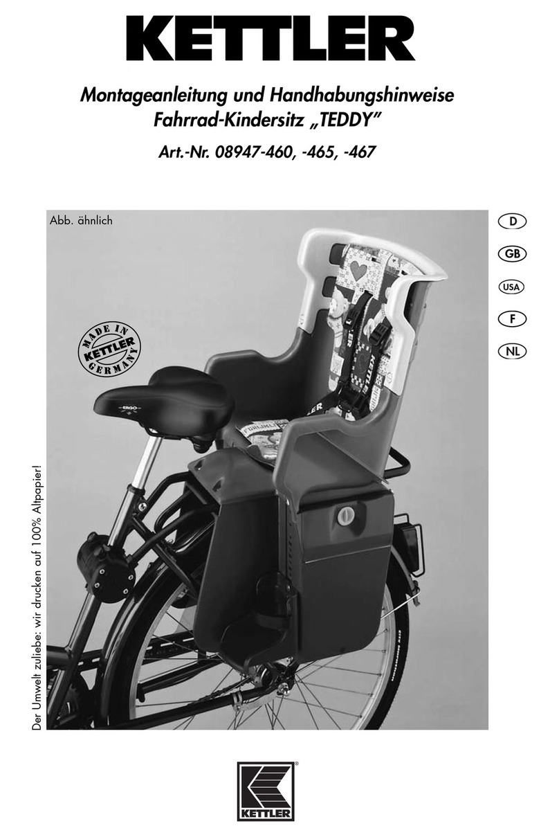 Kettler TEDDY 08947-460 Assembly instructions