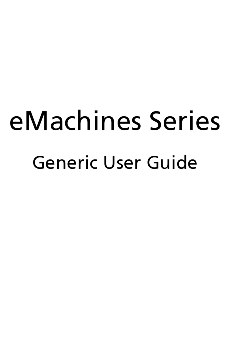 Acer eMachines Series User manual