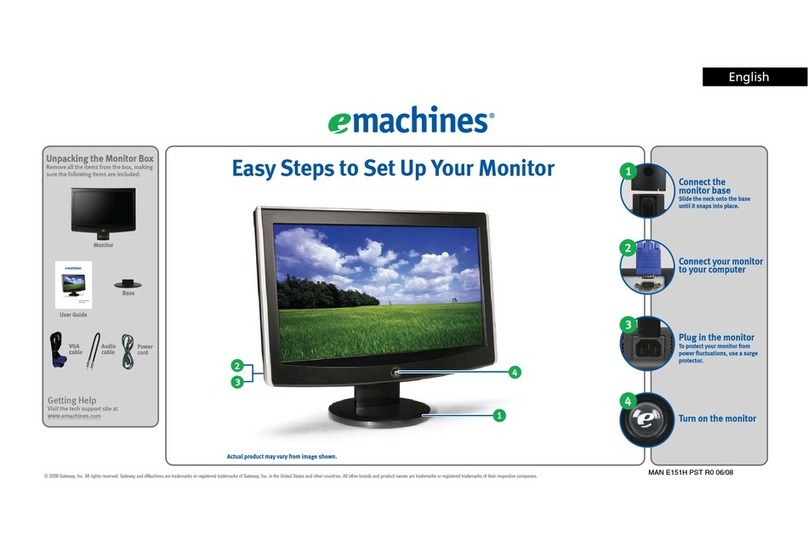eMachines E151H User manual