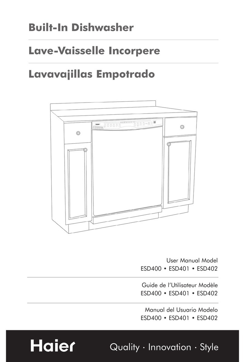 Haier ESD401 user manual