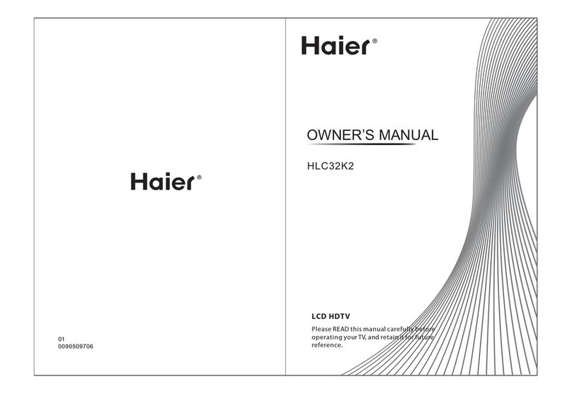 Haier HLC32K2 User manual Haier HLC32K2 User manual
