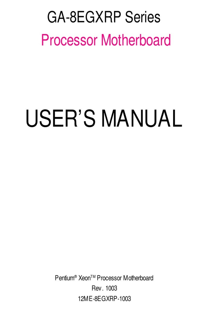 Gigabyte GA-8EGXRP Series user manual