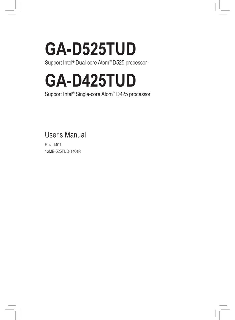 Gigabyte GA-D425TUD user manual