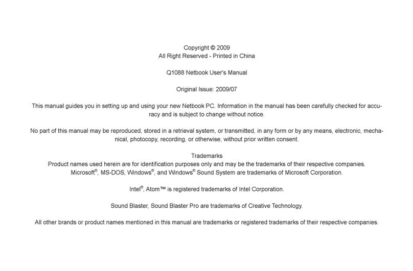 Gigabyte Q1088C User manual