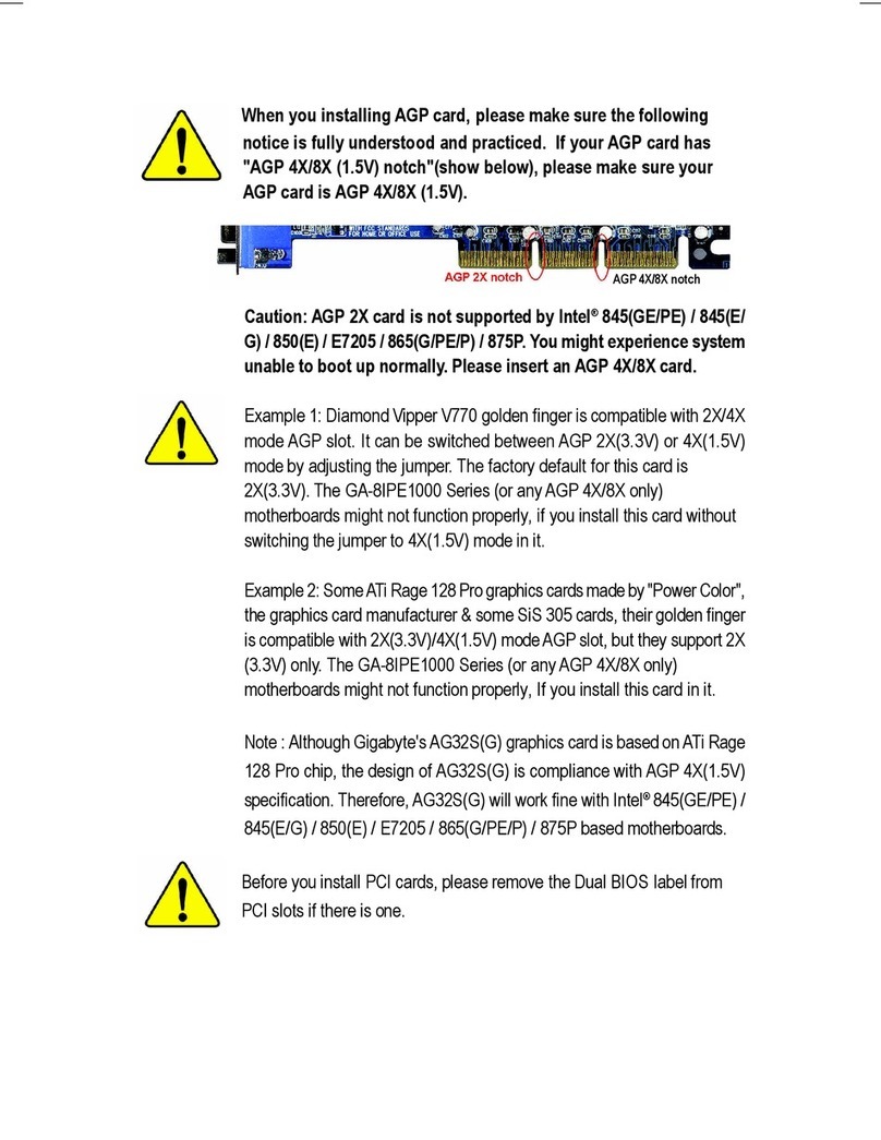Gigabyte GA-8IPE1000 Pro user manual