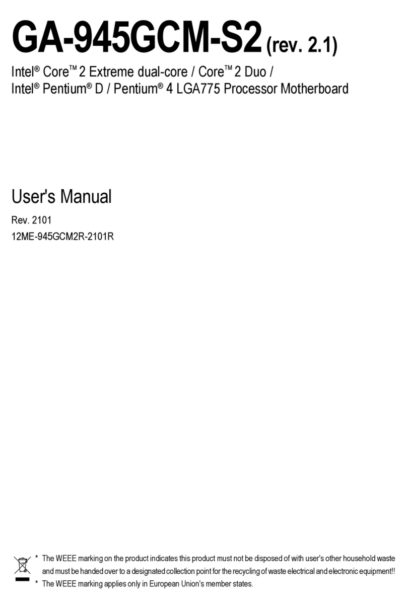 Gigabyte GA-945GCM-S2 User manual