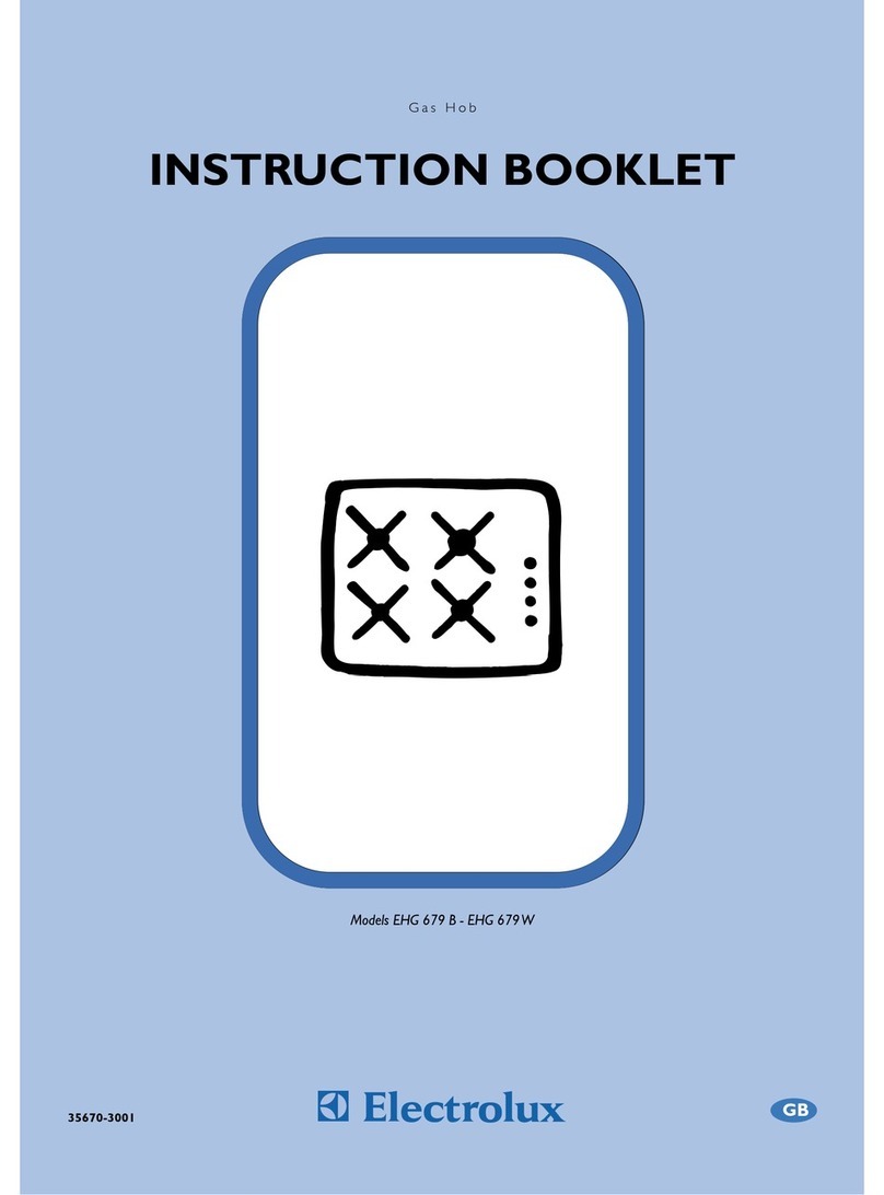 Electrolux EHG 679 B User manual