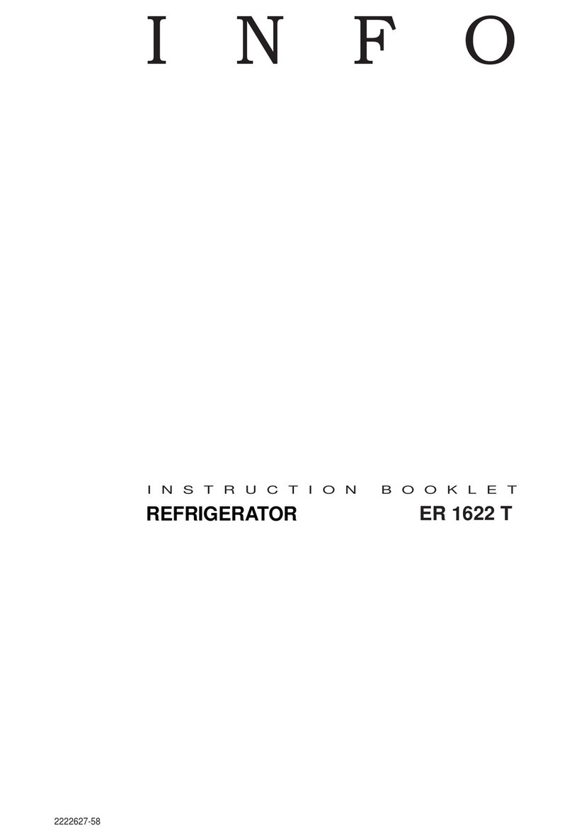 Electrolux ER 1622 T User manual