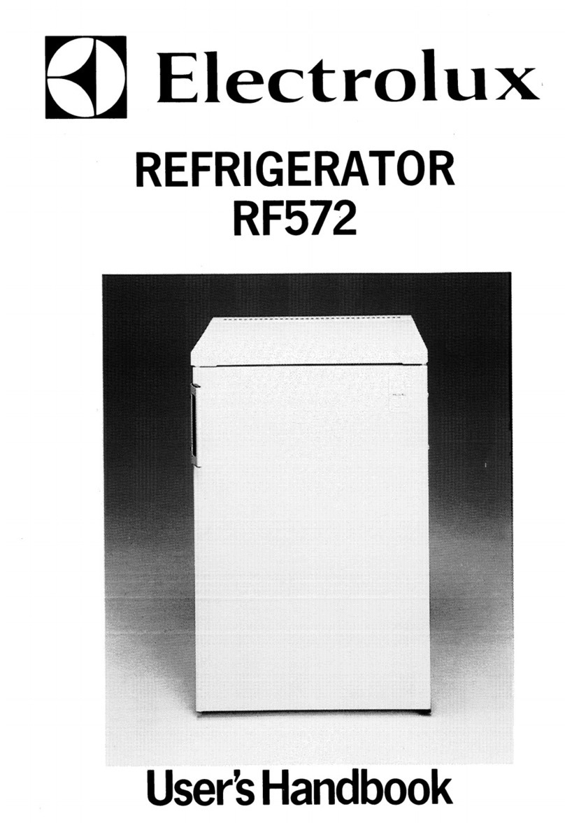 Electrolux RF572 Instruction Manual